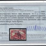 C) DR 78 A a ° mit Befund Jäschke-Lantelme BPP, ME 550€