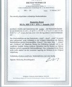 C) DR Germania, MH 13 B 1 ONr. 1 ** einwandfrei, FFA Weinbuch BPP