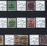 C) DR Partie bessere Werte, Farben/WZ/PF, alle gepr. ME ca. 8000€