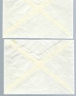 C) DR Nothilfe 1933, Mi 509 + 510 je auf Brief, ME 1.000€