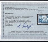 C) DR Mi 505 A **, Befund Schlegel BPP, ME 1.500€, min. Einschränkung