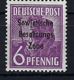 SBZ Mi 183 b** einwandfrei, gepr. Paul BPP