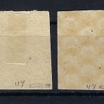 Ost Sachsen Mi 52 auy + 52 avy je ° und gep. Kunz/Ströh BPP, ME 200€