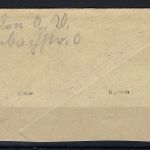 Ost Sachsen Mi 58 bv + 59 av Briefausschnitt, gep. Ströh BPP, ME 240€