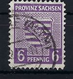 Provinz Sachsen Mi 69 X cb °, gep. Ströh BPP, ME 2.000€