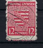 Provinz Sachsen Mi 71 XD °, gep. Ströh BPP, ME 400€