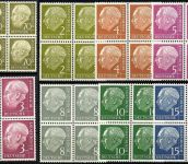 P) Bund Heuss I, Mi 177 - 196 ** im VB, FFA Schlegel BPP, ME 2.750€