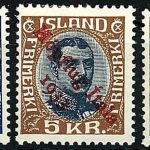 P) Island "Hopflug Itala1933", Mi 172 - 174 ung. mit Gummi, ME 1.800€