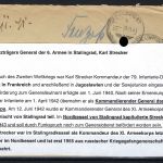 FP-Brief Ritterkreuzträger General Strecker 6. Armee Stalingrad 1941