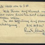 Feldpost-Spottbrief „Winston Churchill“ Wert keinen Pfennig, befördert