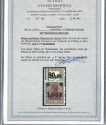 C) DR Mi 154 I b W OR * (Marke **), FFA Bechtold BPP, ME 3.500€