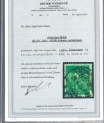 C) DR Mi 244 c ° mit FFA Weinbuch BPP, ME 2.000€, SELTEN !