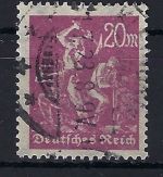 C) DR Mi 241 Y ° gep. Bechold BPP / Infla Berlin, ME 80€