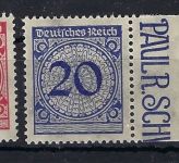 C) DR Mi 338-343 **, Mi 343 gepr. Schlegel BPP, ME 120€