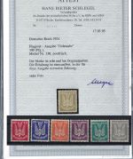 C) DR Mi 345-350 ** (ohne 344), Gepr./FFA Schlegel BPP, ME 1.500€