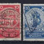 C) DR Mi 351-354 °, Mi 353-354 gepr. Schlegel BPP, ME 100€