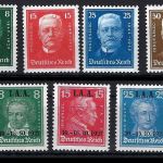 C) DR Jahrgang 1937, Mi 403-409 **, gepr. Schlegel BPP, ME 380€