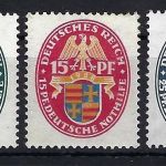 C) DR Nothilfe, Mi 425-429 **, 428-429 gep. Schlegel BPP