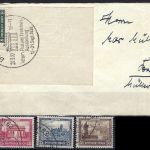 C) DR Iposta 1930, Mi 446-449 Blockmarken mit SoSt, ME 560€