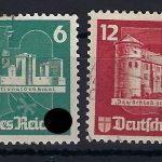 C) DR Ostropa 1935, Mi 576-579 °, Blockmarken, ME 200€