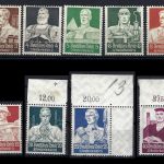 C) DR Berufsstände, Mi 556-564 **, teils OR/Eckrand,