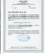 C) Ost Sachsen Mi 42 L ° Postamt Seiffen, FA Ströh BPP, ME 800€