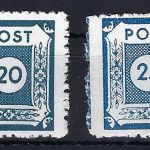 C) Ost Sachsen Mi 48 F ** + 49 F **, beide BPP geprüft, ME 295€