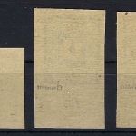 C) Ost Sachsen Mi 58 a/b/c U ** (alle Farben) gp. Ströh BPP, ME 175€