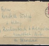 C) West Sachsen Mi 116 CX EF Roßwein n. Reichenbach, portogerecht