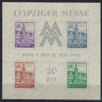 C) W. Sachsen Block 5 Xb * mit Falzreste, FA Dr. Jasch BPP, ME 700€