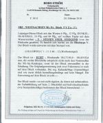 C) West Sachsen Block 5 Y Za °, FA Ströh BPP, ME 900€