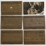 Belegepartie vor 1945, dabei 6 Flugpostbelege Mi I und II