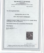 C) DR Mi 315 b ° einwandfrei mit FFA Oechsner BPP, ME 10.000€