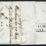 Baden Mi 6 Paar, MeF Ringstempel 24 Carlsruhe n. Emmendingen