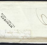 Bayern Bischofsbriefhüllemit Fingerhutst. "Stein", Rücks. L2 München