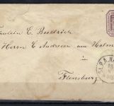 Hamburg GA-U 2a mit K1 St. P.A. Hamburg n. Flensburg + St. P. A. 16/8