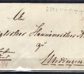 Hannover Vorphilabrief mit L1 Binenbüttel n. Medingen