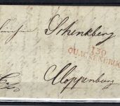 Hannover Vorphilabrief L2 130 Quackenbruck n. Cloppenburg