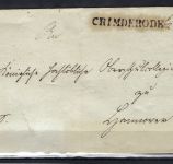 Hannover Vorphilabrief, Briefhülle mit L1 Crimderode u. hs. Datum