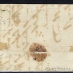 Hannover 2a ° EF Randstück mit RZ 10 und blauem Ra2 "Hoya"