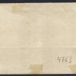 Hannover Mi 3a EF mit blauem K2 Leer nach Ovelgönne