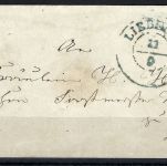 Hannover Mi 9 Vollrand EF mit K2 Leibenau und L3 Minden 12 9 IV Berlin