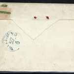 Hannover Mi 9 mit RZ 6 und Bordüre, EF mit blauem K2 Carolinensyhl