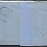 Hannover Mi 10a vollrandig mit blauem K2 Bremen n. Verden (blauer K2)