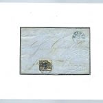 Hannover Mi 10a vollrandig mit blauem K2 Bremen n. Verden (blauer K2)