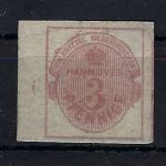 Hannover Mi 13 (*) Ranstück mit RZ 6, vollrandig