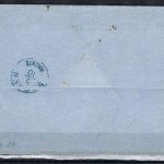 Hannover Mi 14a EF mit Federentwertung n. Bremen, Aufgabe Nienburg