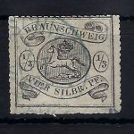 Braunschweig Mi 13° K2 Bahnhof-Postamt, sig. Richter ME 2.800€, Mängel