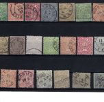 NDP gestempeltes Lot auf 2 Steckkarten, ME 700€