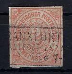 NDP Mi 8 U ° , tiefst gepr. Pfenninger, ME 120€